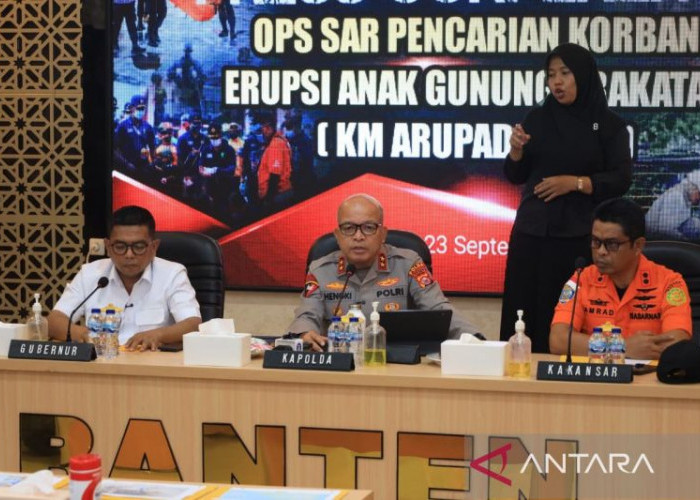 Basarnas Koordinasi SAR Bengkulu-Lampung Usai Jenazah Kru Arupadatu I Teridentifikasi