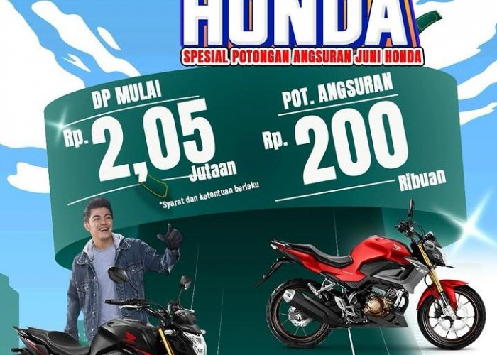 Promo Setuju Honda Juni 2026, CB150R Streetfire Bisa Dibawa Pulang dengan DP Mulai Rp2 Jutaan