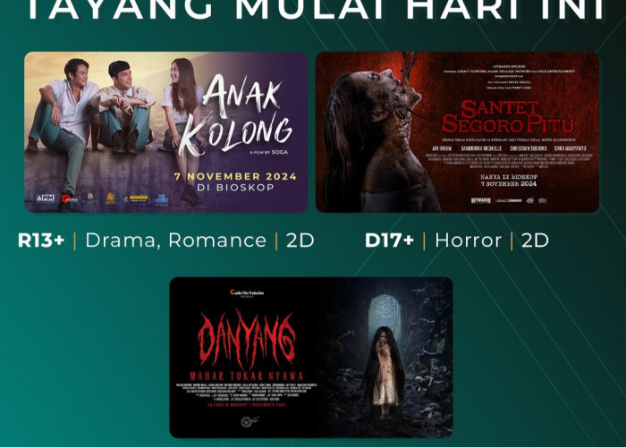 5 Film Tayang di Bioskop Kota Bengkulu dari Drama Romantis Hingga Action, Berikut Sinopsisnya