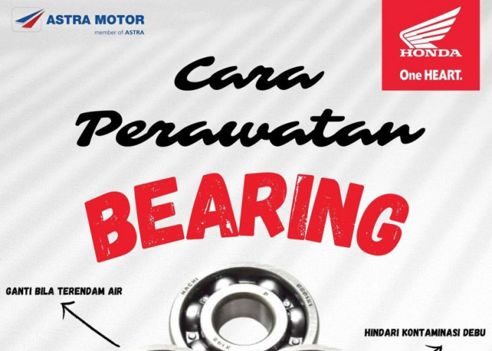 Perawatan Bearing Motor Honda Agar Berkendara Tetap Aman dan Nyaman