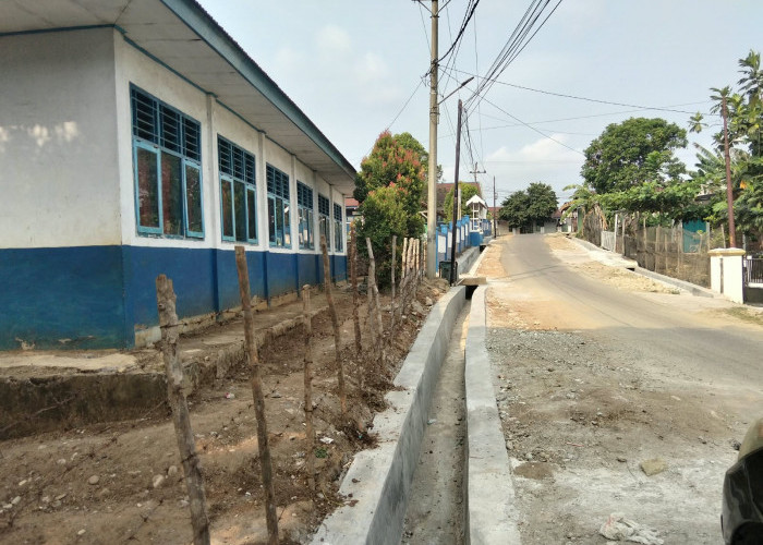 Dinas PUPR Kota Bengkulu Rampungkan Pembangunan Drainase di RT 34 dan 35 Sukarami