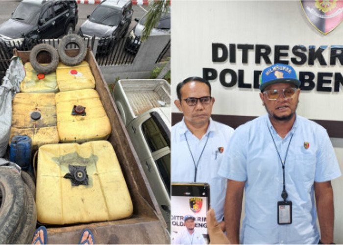 Polda Bengkulu Sikat Penyelundupan BBM Bersubsidi, 5 Ton Bio Solar Siap Dikirim ke Lubuklinggau Digagalkan