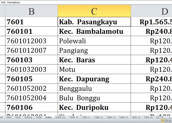 Desa di Kabupaten Pasangkayu, Mamuju dan Mamasa Raih Dana Insentif Desa Tahun 2024, Berikut Lengkapnya