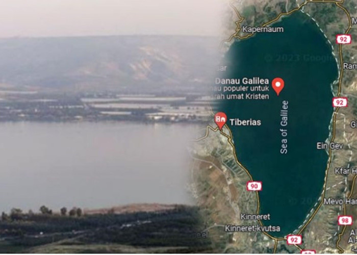 Mengenal Danau Thabariyah, Salah Satu Danau Air Tawar Terendah, Kini Dikuasai Israel 