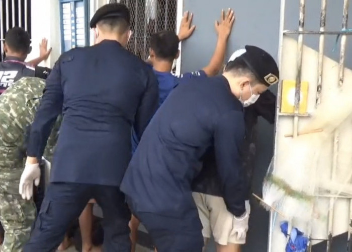 Razia Gabungan Lapas Arga Makmur, 50 Tes Urine Negatif Narkoba, Pisau Modifikasi Ditemukan