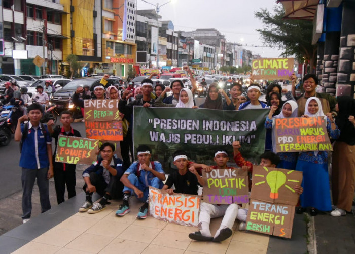 Aktivis Lingkungan Soroti Capres Tidak Berpihak pada Lingkungan, Gelar Aksi Power Up