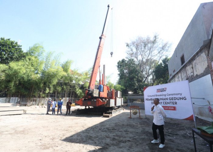Groundbreaking, Harian Disway Siapkan Gedung Kantor Baru