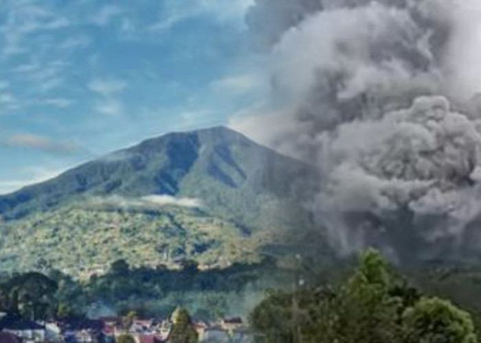 Gunung Berapi Paling Aktif di Sumatera Barat, Ini Rentetan Kejadian Erupsi Gunung Marapi