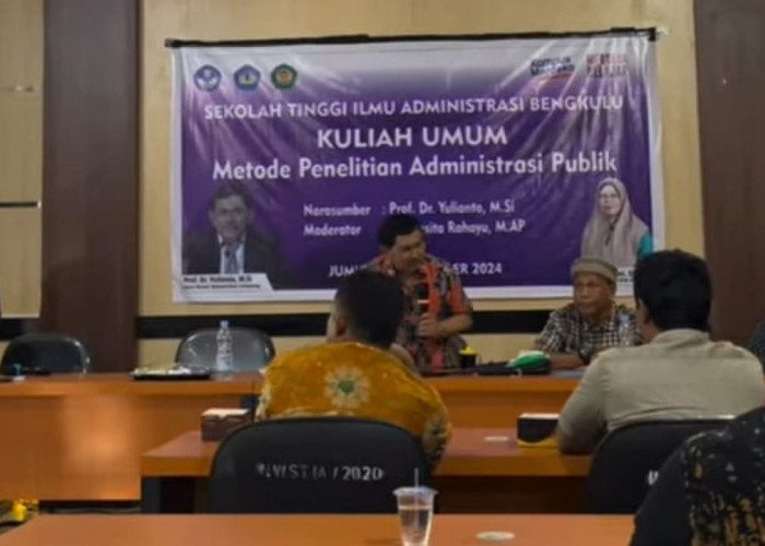 Program S2 MAP STIA Bengkulu Sukses Gelar Kuliah Umum Metode Penelitian Administrasi Publik 