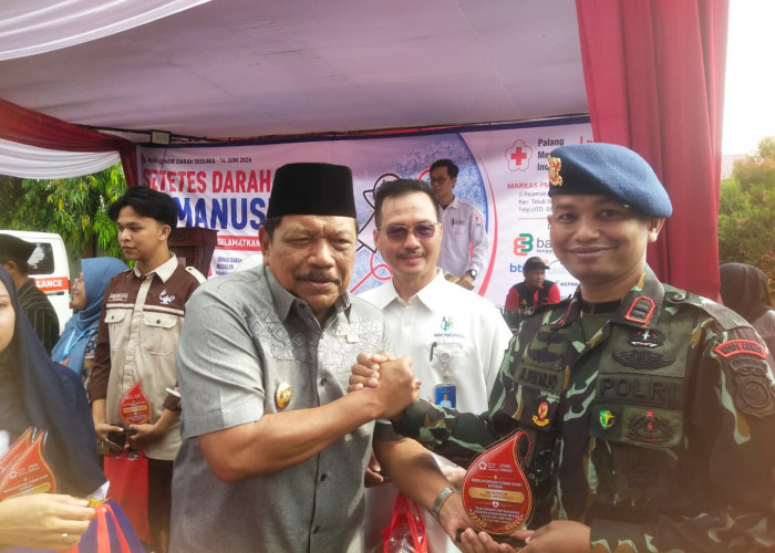 Hari Donor Darah Sedunia 2026, Pendonor 50 Kali Terima Penghargaan dari Pemprov Bengkulu