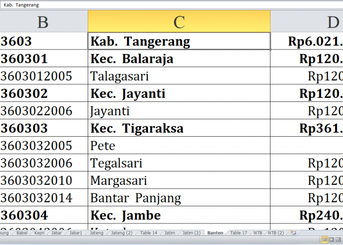 Simak di Sini 51 Desa di Kabupaten Tangerang Provinsi Banten Raih Dana Insentif Desa 2024