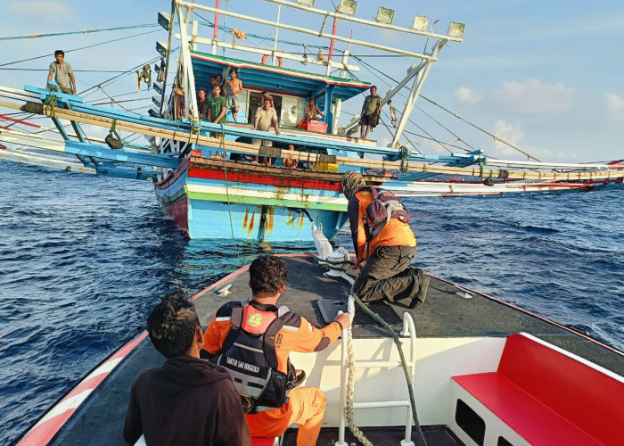 Update! Pencarian Nihil, Operasi SAR Pemancing Hilang di Perairan Laut Bengkulu Dilanjutkan Besok