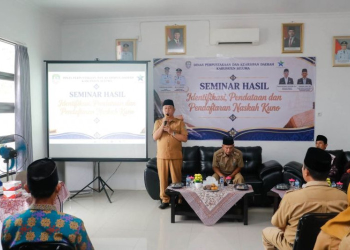 Naskah Kuno di Seluma Mulai Didata, Pemkab Ingin Warisan Sejarah Tak Hilang