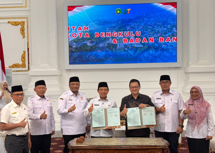 Bank Tanah Teken MoU dengan Wali Kota Bengkulu untuk Optimalkan Pemanfaatan Tanah dan Tingkatkan Kesejahteraan