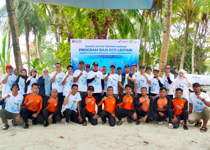 Cegah Ancaman Abrasi, Pertamina Patra Niaga Regional Sumbagsel Perkuat Konservasi Pulau Tikus