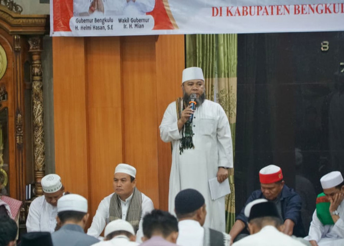 Safari Subuh di Bengkulu Selatan, Helmi Hasan Umumkan Total Anggaran Rp55,9 Miliar