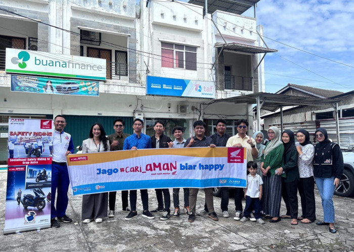Astra Motor Bengkulu Perkuat Budaya #Cari_Aman Lewat Edukasi Safety Riding untuk Karyawan TAF Bengkulu