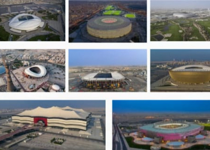 KEREN! Ini 8 Stadion Penyelenggara Piala Dunia Qatar 2022