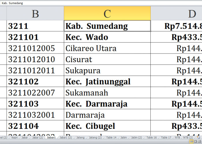 54 Desa di Kabupaten Sumedang Jawa Barat Raih Dana Insentif Desa Tahun 2024, Berikut Rinciannya