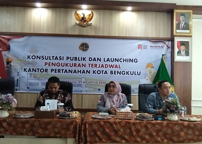 BPN Kota Bengkulu Pastikan Pengukuran Tanah Maksimal 7 Hari