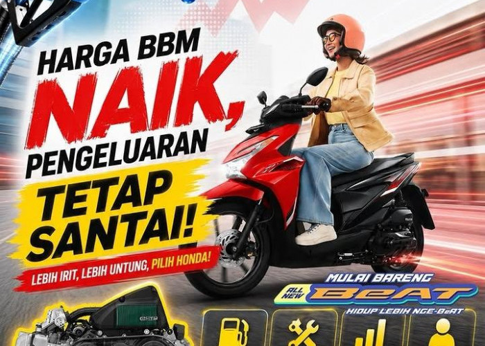Harga BBM Naik? Honda BeAT Jadi Solusi Motor Irit untuk Aktivitas Harian