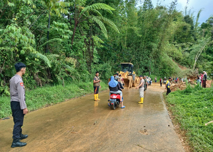 Akses Jalan Curup-Muara Aman Lebong Kembali Dibuka dengan Sistem Buka Tutup