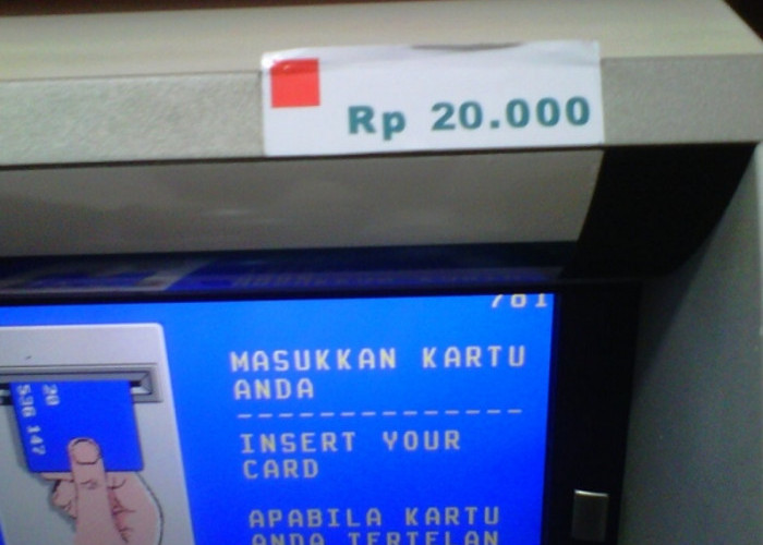 Sedang Viral di Media Sosial: ATM BNI Pecahan Rp20.000, Ada di Bengkulu? 