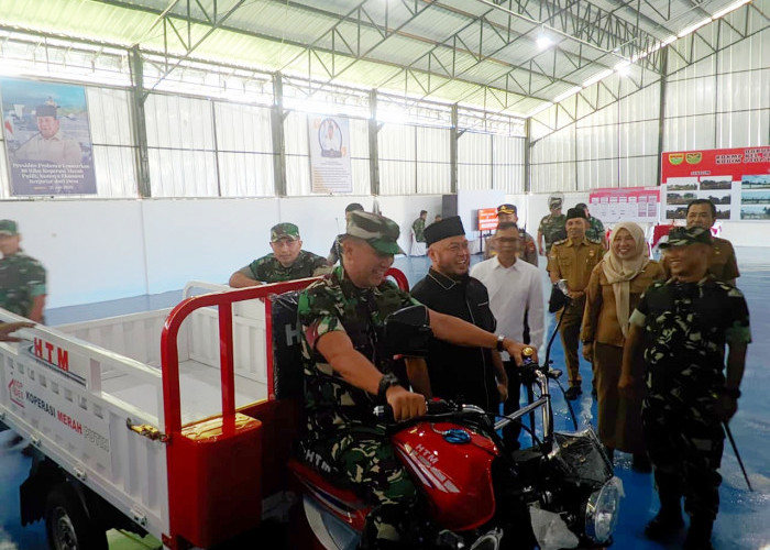 Pangdam XXI/Radin Inten Tinjau KDKMP, Dorong Percepatan Operasional untuk Tingkatkan Ekonomi Warga