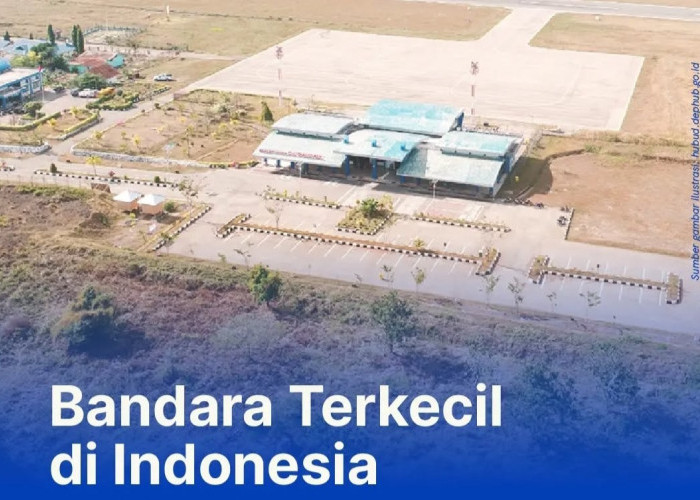 Unik, Ini 5 Bandara Terkecil di Indonesia, Salah Satunya Terletak di Papua Barat