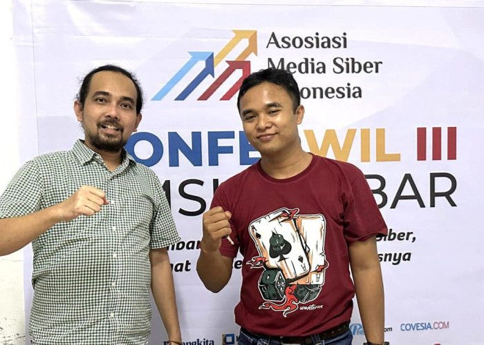 Selamat! Andri dan Andika Terpilih Aklamasi Sebagai Ketua dan Sekretaris AMSI Sumbar Periode 2024-2028