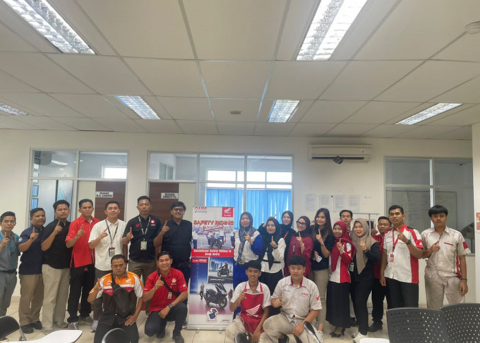 Astra Motor Bengkulu Edukasi Safety Riding Karyawan untuk Tingkatkan Kesadaran Berkendara Aman