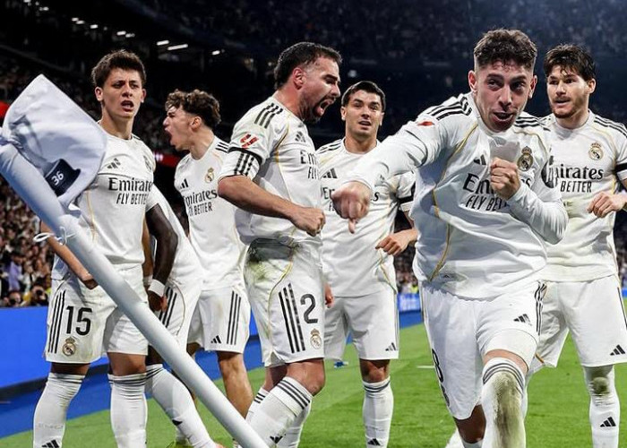 Tekuk Atletico 3-2, Real Madrid Terus Tempel Barcelona di Jalur Perburuan Gelar