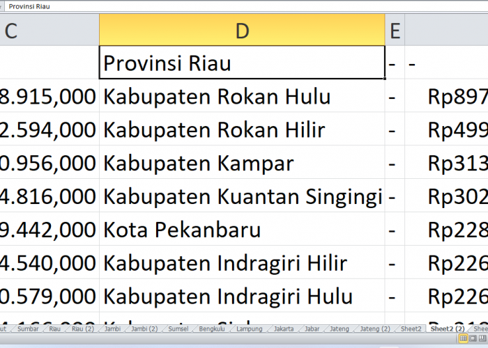 DAK SD dan SMP untuk Kabupaten dan Kota di Provinsi Riau Tahun 2025, Ini Rinciannya