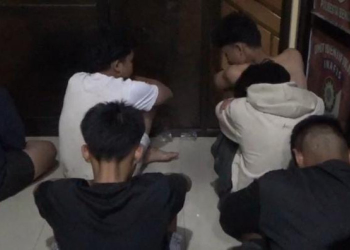 16 Remaja Diduga Geng Motor Diamankan di Danau Dendam, Polisi Temukan Senjata Tajam di Lokasi Nongkrong