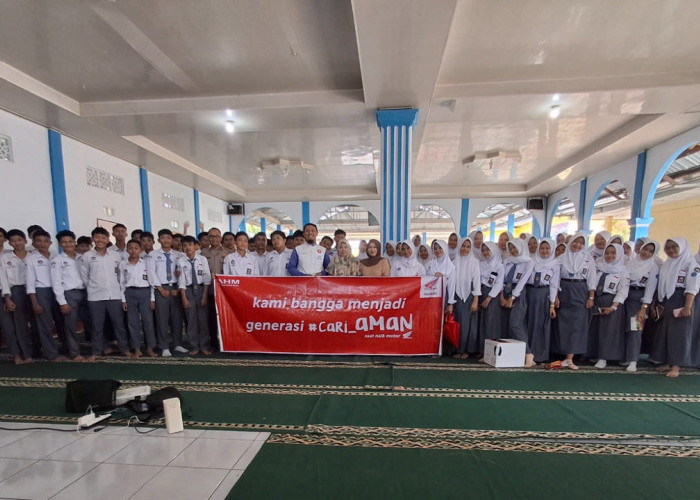 Komitmen Astra Motor Bengkulu, Edukasi Keselamatan Berkendara di SMAN 8 Kota Bengkulu