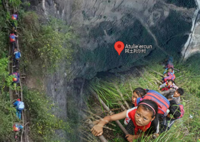 Menjelajah Keindahan Atule'er Village: Desa Berusia 200 Tahun di Puncak Gunung dengan Akses Tangga Menantang