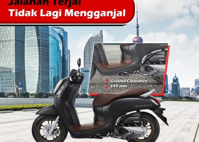 Skuter Matik dengan Desain Modern dan Teknologi Terkini, Mari Kenal Lebih Dekat dengan Honda Scoopy 