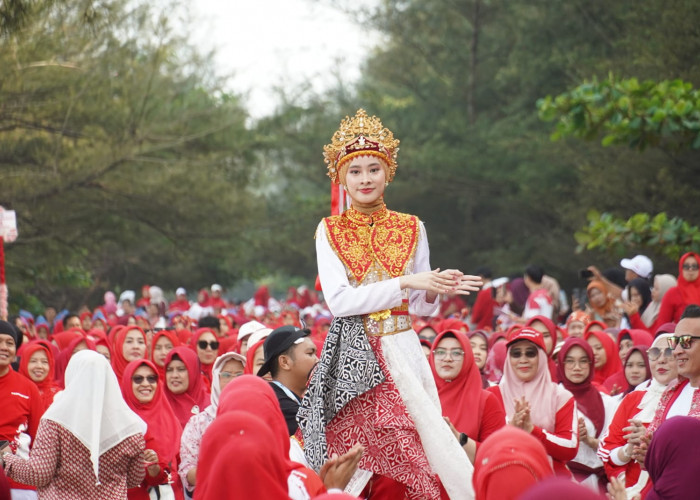 20 Ribu Penari Pecahkan Rekor Dunia di Festival Pantai Panjang 2026, Bengkulu Ukir Sejarah Baru