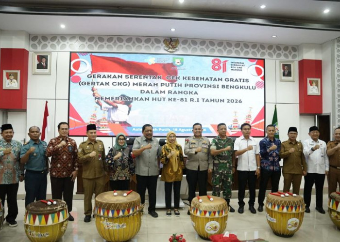 CKG Merah Putih Digenjot di Bengkulu, Mian Targetkan Lompatan Pemeriksaan Kesehatan