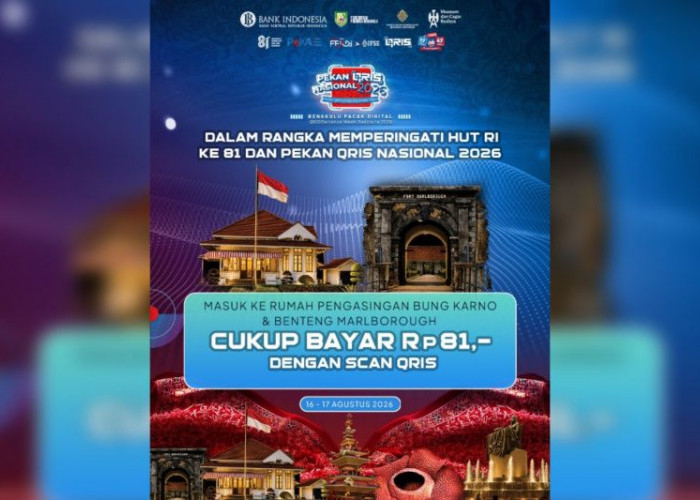 Cuma Rp81, Bisa Masuk Rumah Bung Karno dan Benteng Marlborough