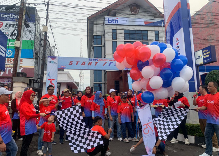 HUT BTN Ke-75: Festiversary Meriah dengan Fun Walk dan Lomba Menggambar