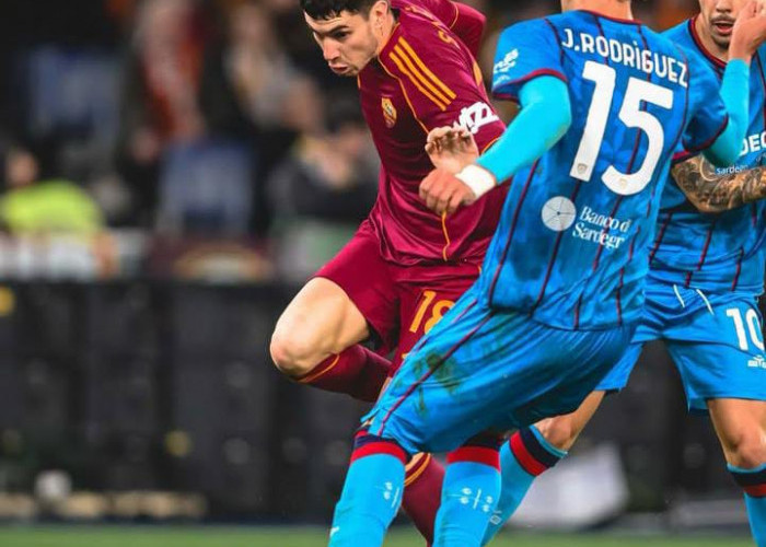 Tampil Gemilang di Olimpico, Malen Antar Roma Raih Tiga Poin