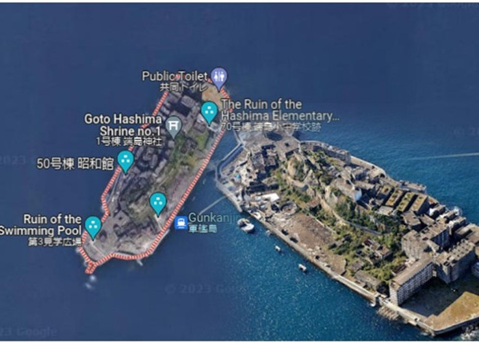 Hashima Pernah Jadi Pulau Terkaya dan Padat Penduduk, Sekarang Jadi Kota Mati