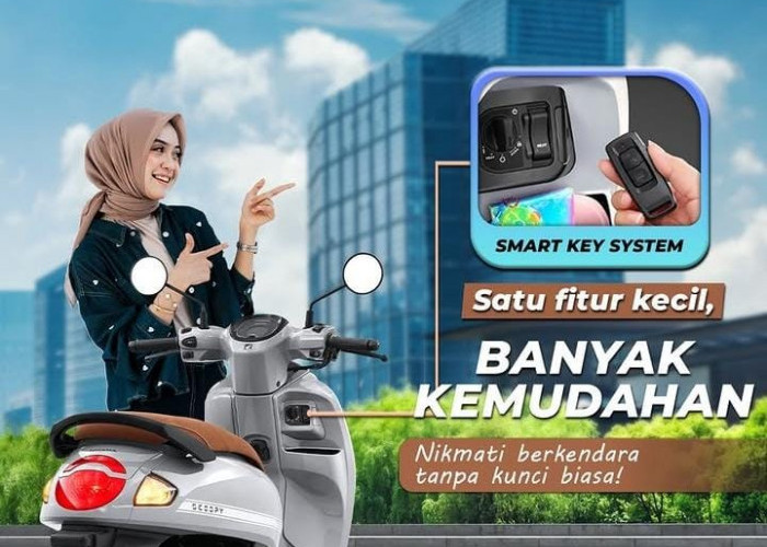 Tak Perlu Repot Cari Kunci, Smart Key System Honda Scoopy Permudah Mobilitas Harian