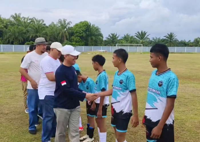 Gebrakan Baru! Pemkab Bengkulu Selatan Resmikan Sekolah Sepakbola Persiman Meriam Selatan