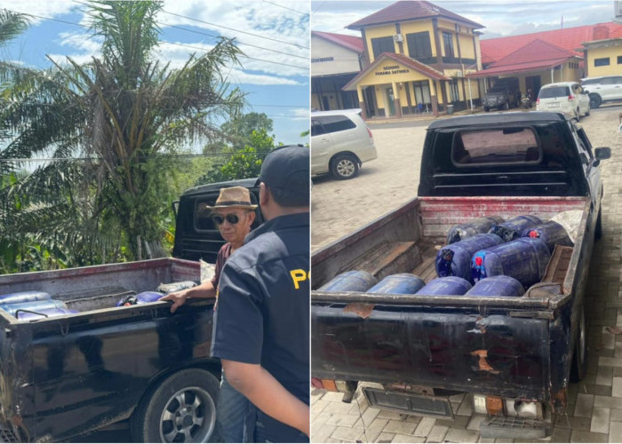 Isi BBM Berulang di Banyak SPBU, Pengunjal Biosolar di Bengkulu Tengah Diciduk Polisi