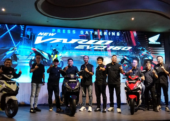 Honda New Vario Evo 160 Resmi Hadir di Bengkulu, Sudah Dipesan Puluhan Konsumen
