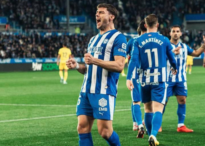 Gol Telat Lucas Boye Selamatkan Alaves dari Kekalahan Kontra Girona