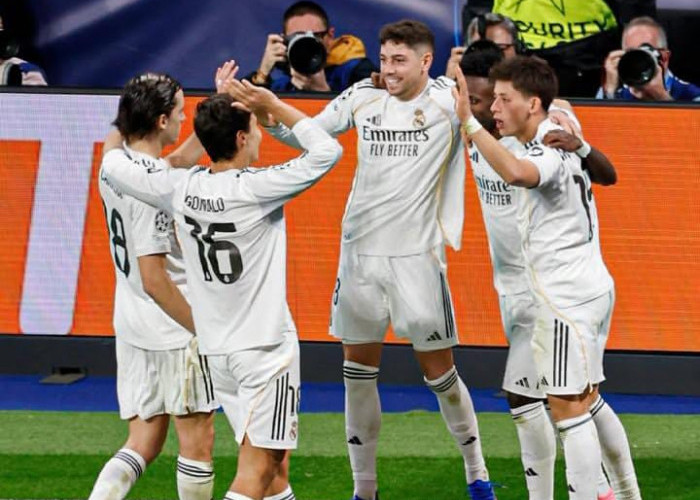 Real Madrid Segel Tiket 16 Besar Liga Champions Tanpa Kylian Mbappe