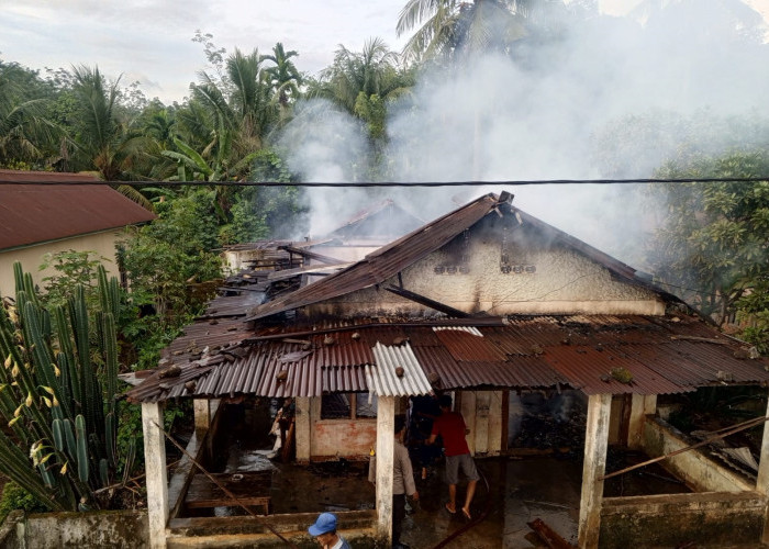 Rumah Permanen di Rejang Lebong Terbakar, Damkar Selidiki Penyebab Kebakaran